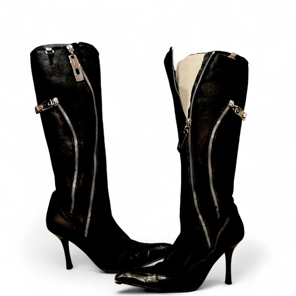 Giuseppe Zanotti sz7.5/37 shearling fur boots